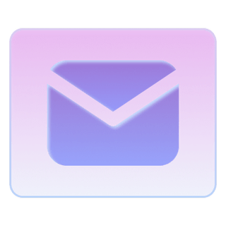 Icône d'e-mail du support Flamme Rentelle permettant de contacter l'assistance